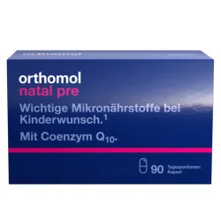 orthomol natal pre 90 Kapseln - Mikronährstoffe für die Frau