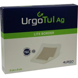 URGOTÜL Ag Lite Border 8x8 cm Verband 10 St Verband