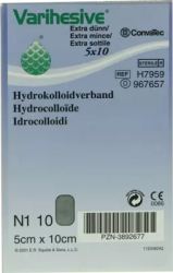 VARIHESIVE extra dünn 5x10 cm HKV hydroaktiv 10 St