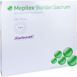 MEPILEX Border Sacrum Schaumverb.18x18 cm steril 10 St Verband