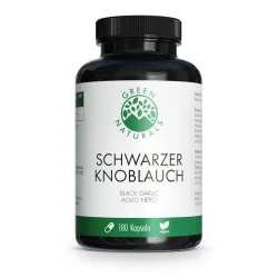 GREEN NATURALS Schwarzer Knoblauch 750 mg 180 St Kapseln