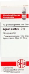 AGNUS CASTUS D 4 Globuli 10 g Globuli