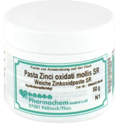 PASTA ZINCI OXIDAT. MOLLIS SR 50 g Salbe