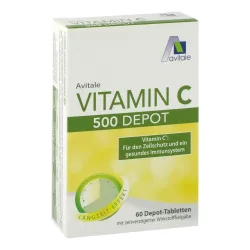 Avitale VITAMIN C 500 mg depot Kapseln 60 St Tabletten