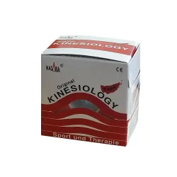 Mikros GmbH, NASARA Kinesiotape 5 cmx5 m rot 1 St Pflaster