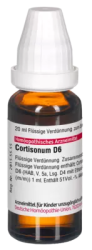 CORTISONUM D 6 Dilution 20 ml Dilution
