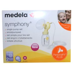 MEDELA Symphony Einzelpumpset mit PersonalFit? PLUS Brusthaube, Größe M 1 St