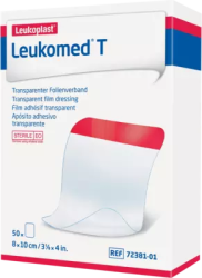 LEUKOMED T sterile Pflaster 10x12,5 cm 5 St Pflaster