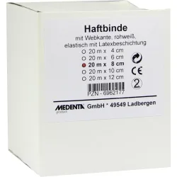 HAFTBINDE elastisch 8 cmx20 m 1 St Binden