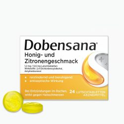 Dobensana Honig- & Zitronengeschmack 24 St Lutschtabletten