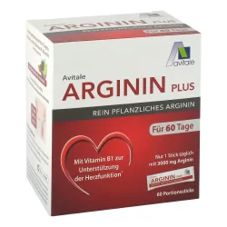 Avitale GmbH, Avitale ARGININ Plus mit Vitamin B1 60X5.9 g Pulver