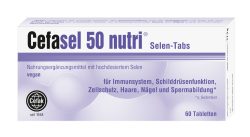 Cefasel 50 nutri Selen-Tabs 60 St Tabletten