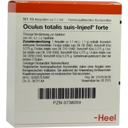 OCULUS totalis suis Injeel forte Ampullen 10 St Ampullen