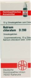 NATRIUM CHLORATUM D 200 Globuli 10 g Globuli