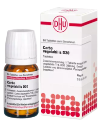 CARBO VEGETABILIS D 30 Tabletten 80 St Tabletten
