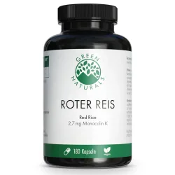 GREEN NATURALS Roter Reis Monacolin K 180 St Kapseln