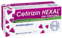 Cetirizin HEXAL  100 St Filmtabletten