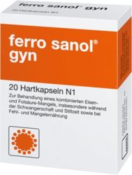 ferro sanol gyn 20 St Hartkapseln mit magensaftresistent überzogenen Pellets