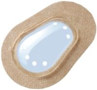 ORTOLUX Air Uhrglasverband small gelocht 1 St Verband