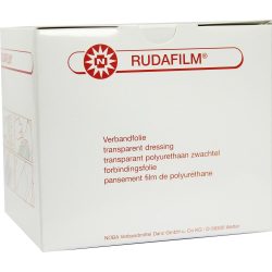 RUDAFILM Verbandfolie 10 cmx10 m transparent 1 St Pflaster