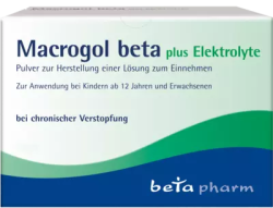 Macrogol beta plus Elektrolyte 100 St Pulver zur Herstellung einer Lösung zum Einnehmen