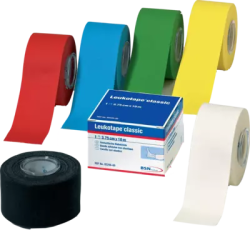 LEUKOTAPE Classic 3,75 cmx10 m schwarz 1 St Binden