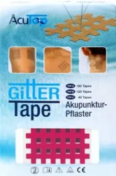 GITTER Tape AcuTop Akupunkturpflaster 5x6 cm pink 40 St Pflaster