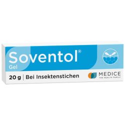 Soventol Gel bei Insektenstichen & Juckreiz auf der Haut 20 g Gel
