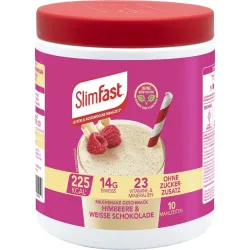 Slimfast HIMBEERE & WEISSE SCHOKOLADE 365 g Pulver