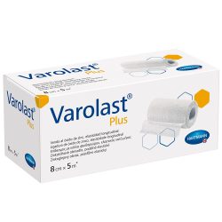 VAROLAST Plus Zinkleimbinde 8 cmx5 m 1 St Binden