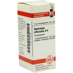 ASPARAGUS OFFICINALIS D 6 Globuli 10 g Globuli