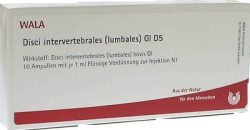 Disci intervertebrales (lumbales) Gl D5 Ampullen 10X1 ml Ampullen
