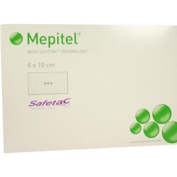 MEPITEL Silikon Netzverband 8x10 cm steril 5 St Verband