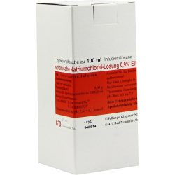 ISOTONISCHE NaCl Lösung 0,9% Eifelfango 100 ml Infusionslösung