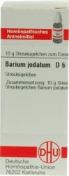 BARIUM JODATUM D 6 Globuli 10 g Globuli