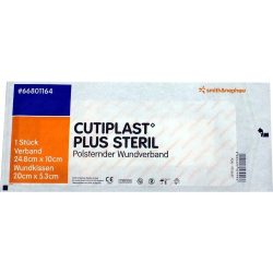 CUTIPLAST Plus steril 10x24,8 cm Verband 1 St Verband