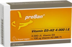 prosan Vitamin D3+K2 4.000 I.E. Kapseln  30 St Kapseln