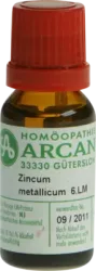 ZINCUM METALLICUM LM 6 Dilution 10 ml Dilution