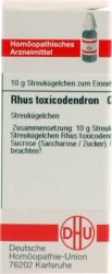 RHUS TOXICODENDRON C 6 Globuli 10 g Globuli