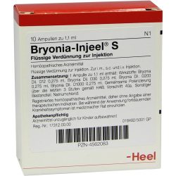 BRYONIA INJEEL S Ampullen 10 St Ampullen