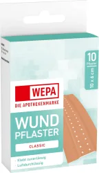 WEPA Apothekenbedarf GmbH & Co. KG, WEPA WUNDPFLSTER CLASSIC 10x6cm 1 St Pflaster