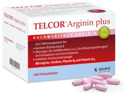 TELCOR Arginin plus 240 St Filmtabletten