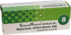 SCHUCKMINERAL Globuli 8 Natrium chloratum D6 7.5 g Globuli