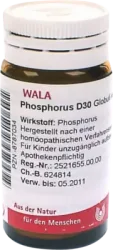 Phosphorus D30 Globuli 20 g Globuli