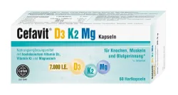 Cefavit D3 K2 Mg 7.000 I.E. 60 St Hartkapseln