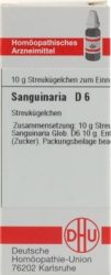 SANGUINARIA D 6 Globuli 10 g Globuli