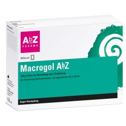 Macrogol AbZ 13,8 g Pulver 10 St Pulver zur Herstellung einer Lösung zum Einnehmen