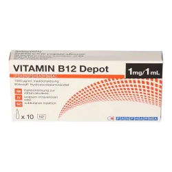 VITAMIN B12 Depot 1000UG 10X1 ml Injektionslösung