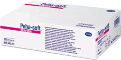 PEHA-SOFT nitrile white Unt.Hands.unsteril pf S 100 St Handschuhe
