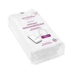sensilind SoftNoppen WASCHHANDSCHUH 50 St